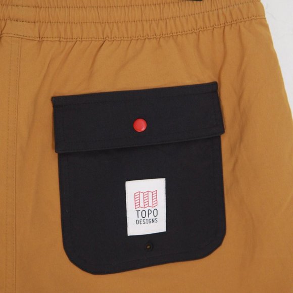 Topo Designs Women’s Global Shorts Dark Khaki Size medium - Picture 3 of 5